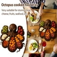 thumbnail image 6 of ACDANC 2026 New Octopus Charcuterie Platter,Octopus/Kraken Design Wood Serving Tray,Ocean Themed Party Aperitif Board for Cheese Meats,Home Kitchen Decoration,Gift for Seafood Lovers&Entertainers, 6 of 7