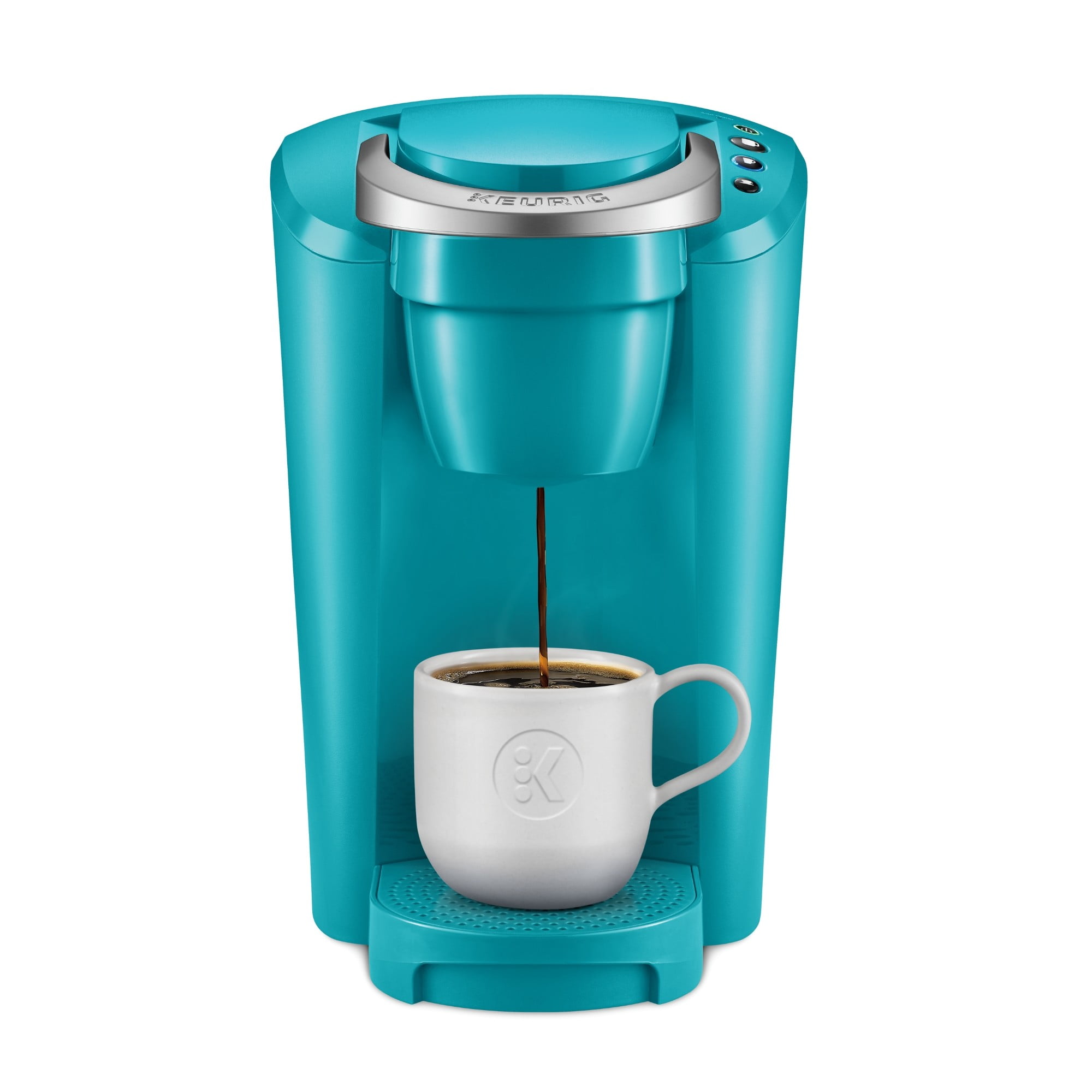 Keurig K-Compact Single Serve Coffee Maker Small Slim Countertop Tea Blue 