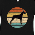thumbnail image 4 of Inktastic Doberman Dog Retro Sunset Boys or Girls Toddler T-Shirt, 4 of 5
