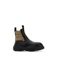 thumbnail image 2 of Burberry Black Leather Ankle Boots Black (Men's), 2 of 2