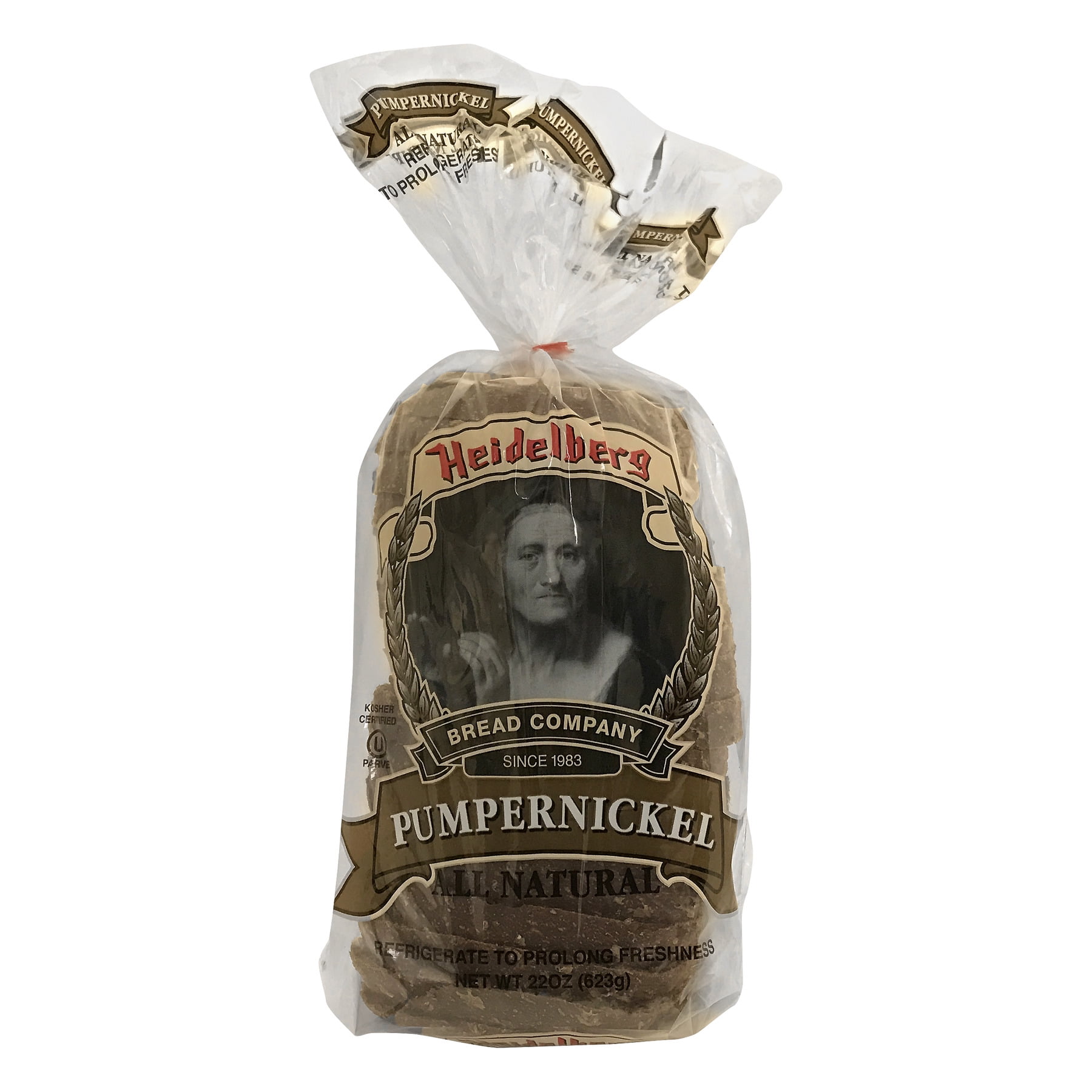 Heidelberg Bread Pumpernickel, 22.0 OZ