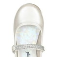 thumbnail image 4 of New Girl Little Angel Kelly-767E Round Toe Rhinestone Mary Jane Ballerina Flat, 4 of 5