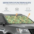thumbnail image 4 of Gukieu Indian elephant Print Car Windshield Sun Visor, Foldable Anti-UV Car Sun Visor Suitable for Vans, Trucks Car Accessories-Small, 4 of 6