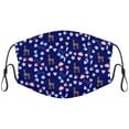 thumbnail image 1 of Cute Deutsch Pinscher Dog Graphic Printed Cloth Face Masks Reusable Washable Adjustable for Child (5 PCS), 1 of 5