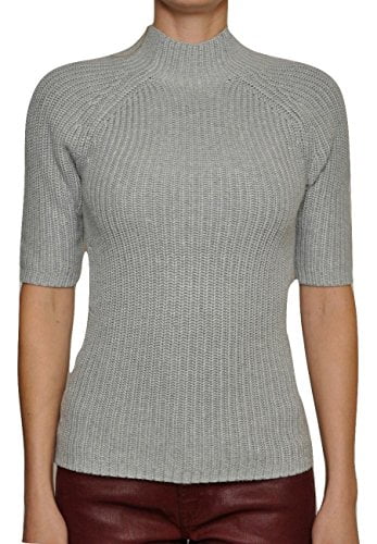 Michael Kors Ribbed Knit Cotton Blend 