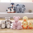 thumbnail image 2 of LIWEN Lovely Penguin Duck Animal Cuddly Plush Stuffed Doll Cushion Sofa Chair Decor, 2 of 8