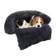 thumbnail image 1 of Alfombrilla de felpa relajante para cama de perro GGIB con funda extraíble, 1 of 7