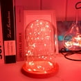 thumbnail image 4 of Led Fairy Lights Battery Operated, 16.4ft 50 LED Mini Battery Powered Copper Wire Starry Fairy Lights Decoration for Bedroom, Christmas, Parties, Wedding, Centerpiece Red, 4 of 7