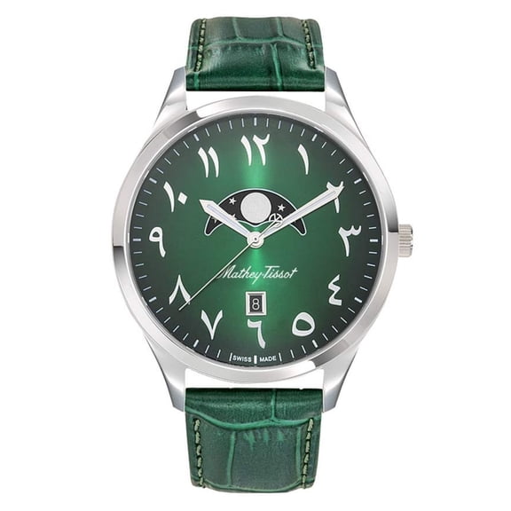 Mathey Tissot Men's Urban Green Dial Watch - H411ALPEV