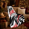 thumbnail image 3 of Green Flag Mood Racing Quote with Helmet and Checkers, Fast Motorsport Graphic Art for Racing Fans, Red Track Motif Soft Flannel Blanket, Birthday Gift for Garage and Game Room Home Decor, 3 of 9