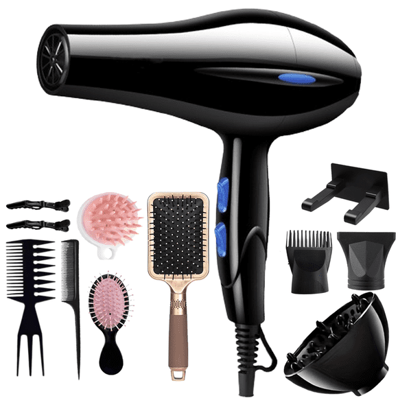 Morfone Secadora De Cabello Profesionalsecadora Con Difusor 11 En 1 Pistola Secadora Para Cabello Profesional Para Estetica Secadora De Aire Frio