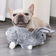 thumbnail image 4 of Yirtree Puppy Toy Soft Texture Cute Rabbit Simulate Heartbeat Bite Resistant Interactive Emotional Comfort Washable Pet Puppy Heartbeat Interactive Plush Toy for Daily Use, 4 of 7