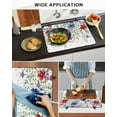 thumbnail image 6 of nqOlkjepod Large Induction Cooktop Protector Mat 28.5"x20.5", 4th of July Stove Top Covers for Electric Stove, Blue Red Spring Floral Independence Day Stove Burner Cover Mats, Glass Top Stove Cover, 6 of 8