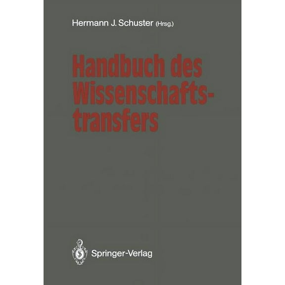 Handbuch Des Wissenschaftstransfers, (Paperback)