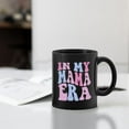 thumbnail image 2 of Purple Groovy in My Mama Era Mug - Mama Coffee Mug, Mama Gifts, Mom Mug, Mom Mother Gifts from Daughters Sons, Mothers Day Birthday Gifts for Mom, Mama Mug 11 oz Black, 2 of 4