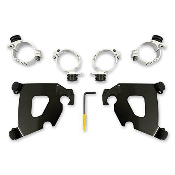 Memphis Shades Trigger-Lock Mounting Kit (Black/Cafe Fairing) for 07-17 Har