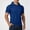 Blue, variant on Men's Linen Shirts 2026 Short Sleeve Summer Button Down T Shirts Casual Vacation Tropical Beach Tops Big and Tall