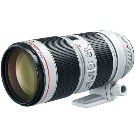 Canon - EF70-200mm F2.8L IS III USM Optical Telephoto Zoom Lens for EOS DSLR Cameras - White