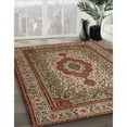 thumbnail image 3 of Ahgly Company Machine Washable Indoor Rectangle Traditional Camel Brown Area Rugs, 5' x 8', 3 of 7