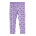 thumbnail image 1 of Legging casual Sanrio Kuromi para Niña, Legging Lurex Diseño Multidireccional Continuo poses Kuromi Lila Talla 8, 1 of 3