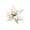 White, variant on Tyidzon 10 inch Poinsettias Artificial Christmas Flowers with Glitter Floral Picks Stems for Xmas Tree Ornaments Party Wreath Decor