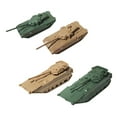 thumbnail image 4 of Kit de 4 modelos de vehículos a escala 1:144, ideal como regalo de simulación, juguetes de construcción. Estilo F, 4 of 9