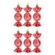 thumbnail image 5 of Adornos De Dulces BLESIY 12 Piezas Navidad Vacaciones De Año Nuevo Colgante, 5 of 8