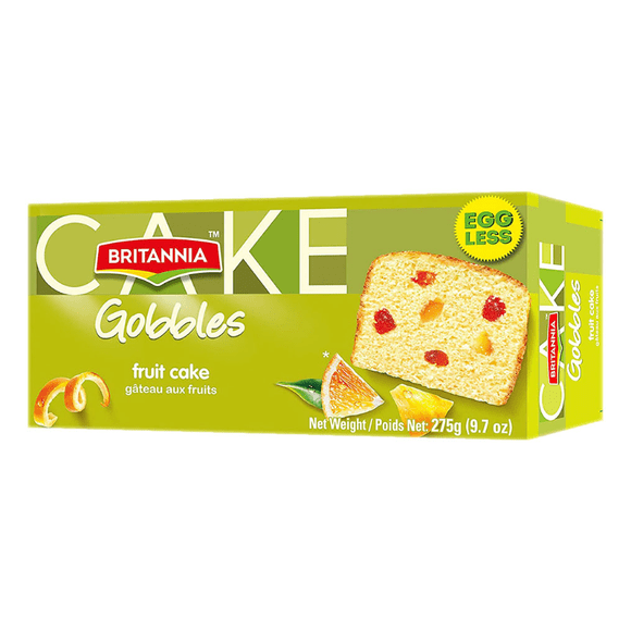 BRITANNIA FRUIT CAKE EGGLESS