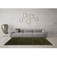 thumbnail image 3 of Ahgly Company Indoor Rectangle Abstract Brown Contemporary Area Rugs, 2' x 4', 3 of 4