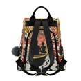 thumbnail image 2 of FORMRS Women's Travel Backpack Purse Anti-theft Hidden Pockets Casual Shoulder Bag, Abstract Boat Ride, 2 of 7