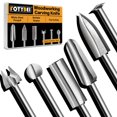 thumbnail image 1 of Conjunto de Brocas para Tallado en Madera FOTYBEI 6 piezas para Dremel, 1 of 6