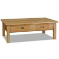 thumbnail image 1 of vidaXL Coffee Table Solid Teak 100x60x35 cm, 1 of 5