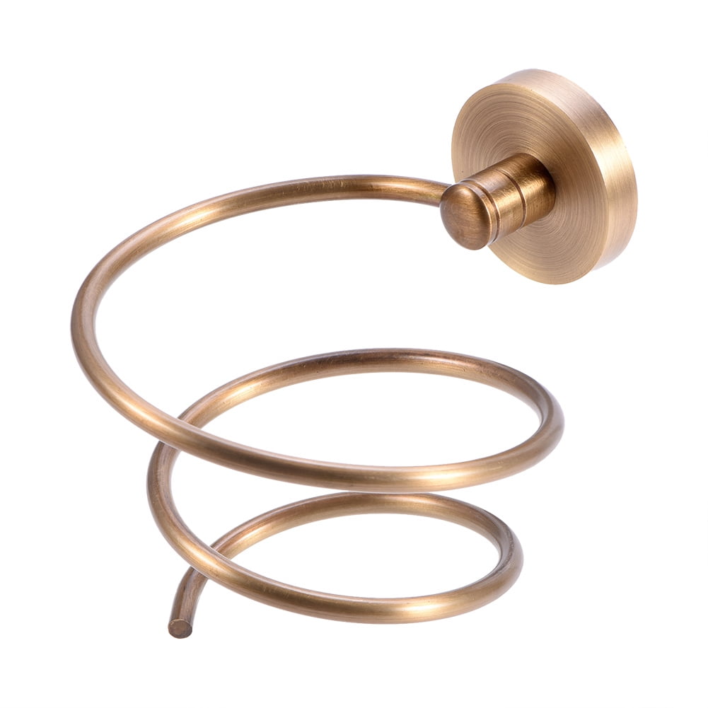 Bronze hair dryer holder outlet