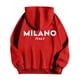 thumbnail image 4 of WILLBEST Sudadera Deportiva para Hombre con Capucha y Estampado De Letras para Uso Informal y Atuendos Elegantes Chica, 4 of 5