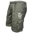 thumbnail image 1 of Xdzjlr Shorts Cargo Homme Coupe Décontractée, Cargo Ajusté avec Multiples Poches pour Extérieur Été Usage Quotidien Shorts Amples Homme Coupe Décontractée, 1 of 3