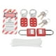 thumbnail image 5 of Kit eléctrico Loto rojo Candado de alta resistencia Kit de bloqueo y etiquetado Resistente a impactos para productos químicos industriales, 5 of 8