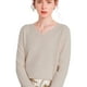 thumbnail image 1 of Sueter De Mujer Moda Sweater Dama Cuello V Abrigo Ligero LOLE  Sueter, 1 of 3