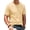 Solid Beige, variant on RICHCOIN T Shirts for Men Short Sleeve Crewneck Casual Top Vintage Washed Basic Loose Tees