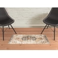 thumbnail image 3 of 2' x 3' Gold Medallion Power Loom Area Rug, 3 of 4