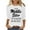 White tops for women, variant on Baikeli Womens Shirts Casual Clearance Women's Summer Tops 3/4 Length Sleeve T-Shirts Casual Crew Neck Shirts Letter Printed Blouses Loose Pullover Women Tops And Blouses
