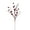 Burgundy, variant on Vickerman 33" Turquoise Ball and Coin Glitter Twig Spray, 6 per bag.