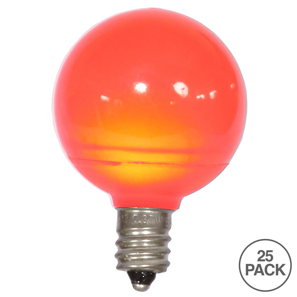 Vickerman G40 Red Ceramic LED Replacement Bulb E12 .96W