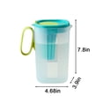thumbnail image 3 of VOTRUDI Served and Cold Brew Pitchers,1.55L Plastic Iced Coffee Pitcher Clearance,Served Pitcher with Spout,Pitcher for Lemonade Breast Milk Ice Juice Iced Tea,1.55L,Green, 3 of 7