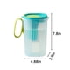 thumbnail image 3 of Jarra de agua en nevera de 1,55L con filtro de fruta - Máquina de té cold brew de gran capacidad y máquina de bebidas heladas - Jarra de plástico sin BPA para zumos, limonada, té helado, 3 of 7