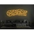 thumbnail image 3 of Glowneon Cheese 3D Typography Line Art Neon Sign, 3 of 4