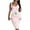 Pink dress for women 2023, variant on Wycnly Dresses for Women 2024 Night CLub Party Sexy Bodycon Midi Dresses Sleeveless Scoop Neck Floral Print Summer Knee-Length Formal Dress Pink xl Under $5