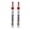 Red, variant on Naierhg 2Pcs Tire Mark Paint Pens Waterproof Fade Resistant Precise Application Fill Paint Pens Vehicle Accessories