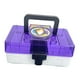 thumbnail image 1 of Caja organizadora de tarjetas CUTICAT estuche coleccionable contenedor de almacenamiento Púrpura claro, 1 of 8
