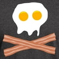 thumbnail image 3 of CafePress - Eggs Bacon Skull Dark T Shirt - Men's Classic Graphic Cotton T-Shirt, 3 of 4