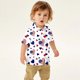 thumbnail image 3 of Gibobby Blusa Termica Niños Camiseta de manga corta con estampado del 4 de julio para niños pequeños y niñas(Blanco, 11-12 Años), 3 of 4